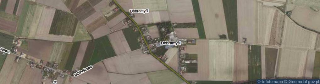 Zdjęcie satelitarne Dobramyśl ul.