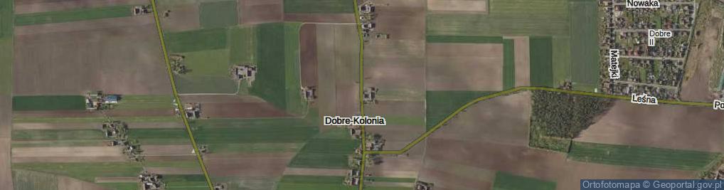 Zdjęcie satelitarne Dobre-Kolonia ul.