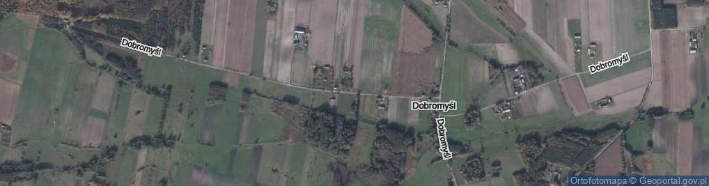 Zdjęcie satelitarne Dobromyśl ul.