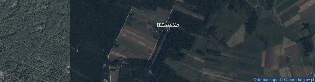 Zdjęcie satelitarne Dobrzanów ul.