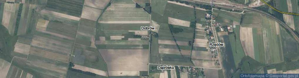 Zdjęcie satelitarne Dobrów ul.