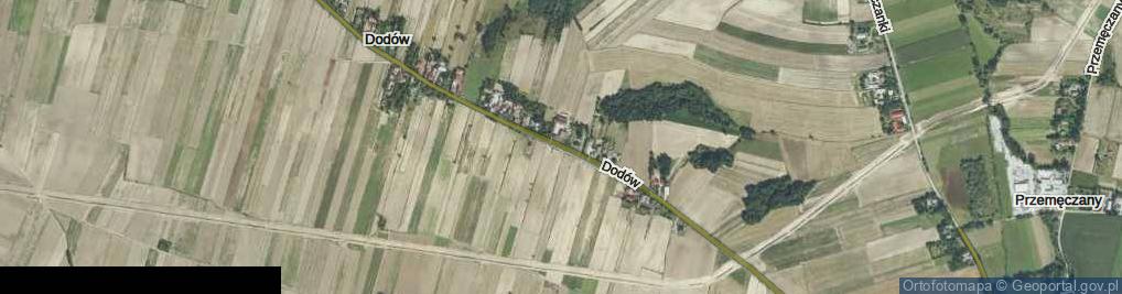 Zdjęcie satelitarne Dodów ul.
