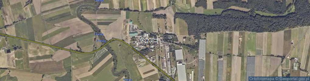 Zdjęcie satelitarne Dojutrów ul.