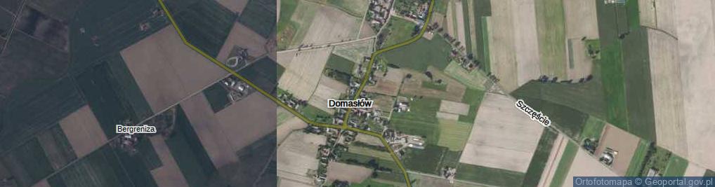 Zdjęcie satelitarne Domasłów ul.