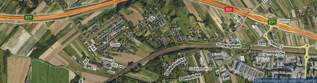 Zdjęcie satelitarne Dorożkowa ul.