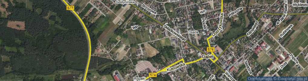 Zdjęcie satelitarne Dobrowolskiego Franciszka ul.