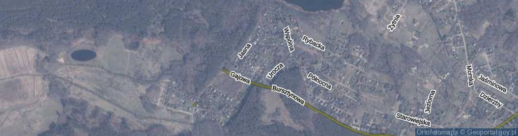 Zdjęcie satelitarne Dobra ul.