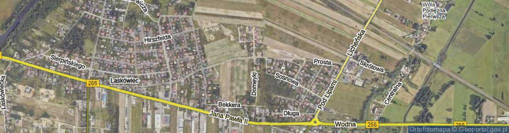 Zdjęcie satelitarne Domeyki Ignacego ul.