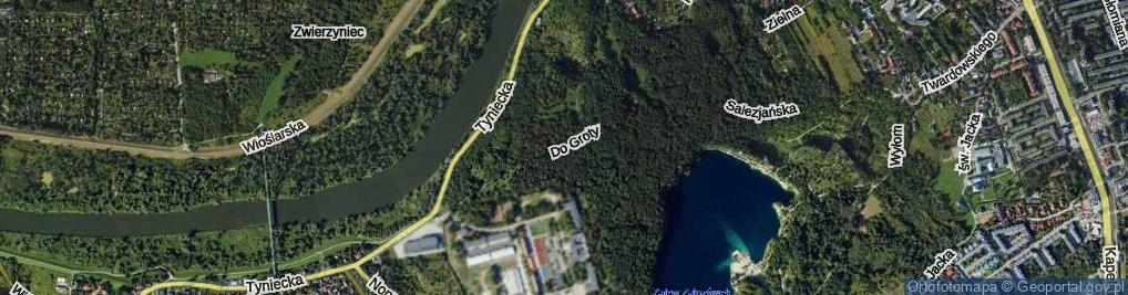 Zdjęcie satelitarne Do Groty ul.