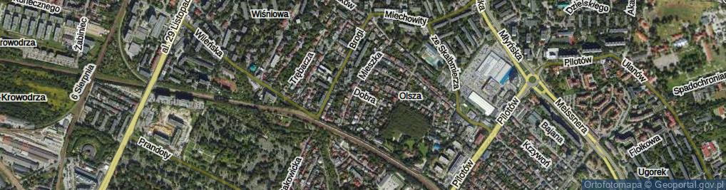 Zdjęcie satelitarne Dobra ul.
