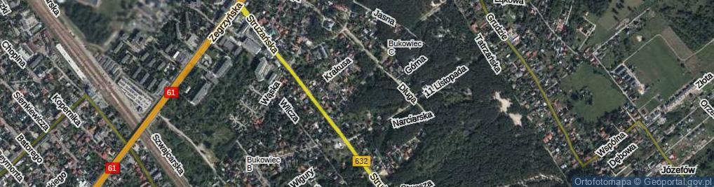 Zdjęcie satelitarne Dolna ul.