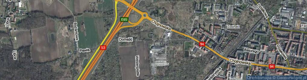 Zdjęcie satelitarne Domejki Ignacego ul.