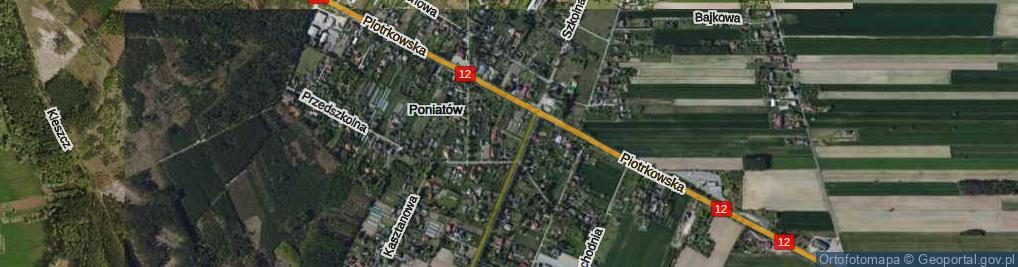 Zdjęcie satelitarne Dobra ul.