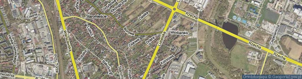 Zdjęcie satelitarne Dobra ul.