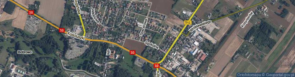 Zdjęcie satelitarne Dobra ul.