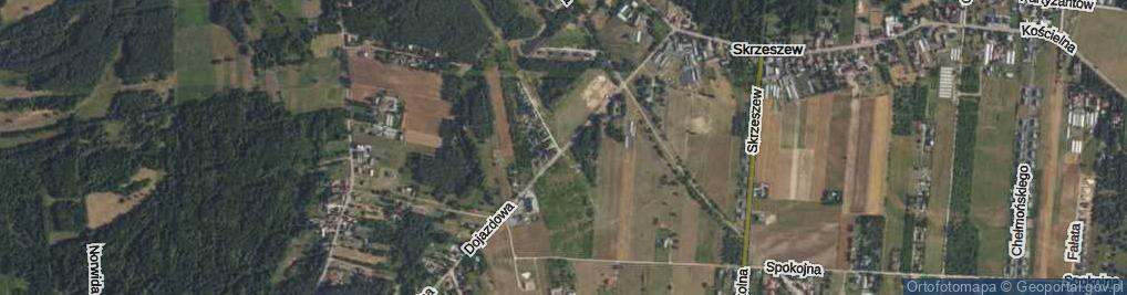 Zdjęcie satelitarne Dojazdowa ul.