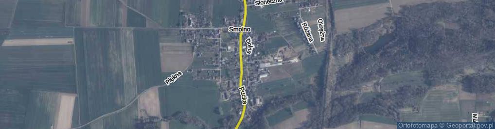 Zdjęcie satelitarne Dolna ul.