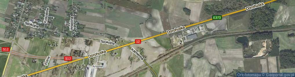 Zdjęcie satelitarne Dorohuska ul.