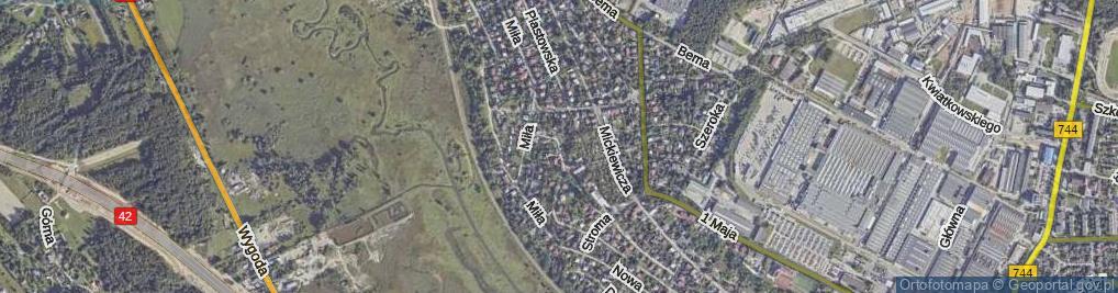 Zdjęcie satelitarne Dobra ul.