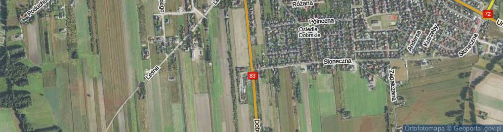 Zdjęcie satelitarne Dobrska Szosa ul.