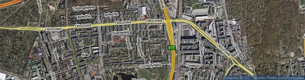 Zdjęcie satelitarne Dobiszewskiego Antoniego ul.