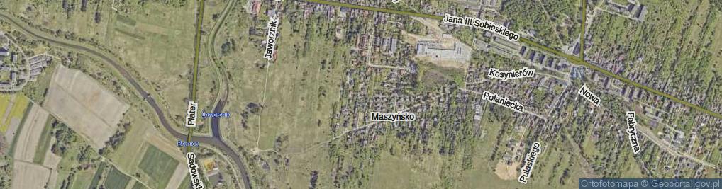 Zdjęcie satelitarne Dojazdowa ul.