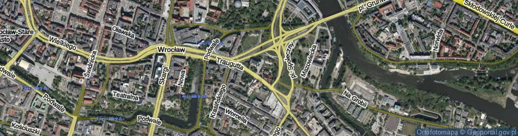 Zdjęcie satelitarne Dobrzyńska ul.