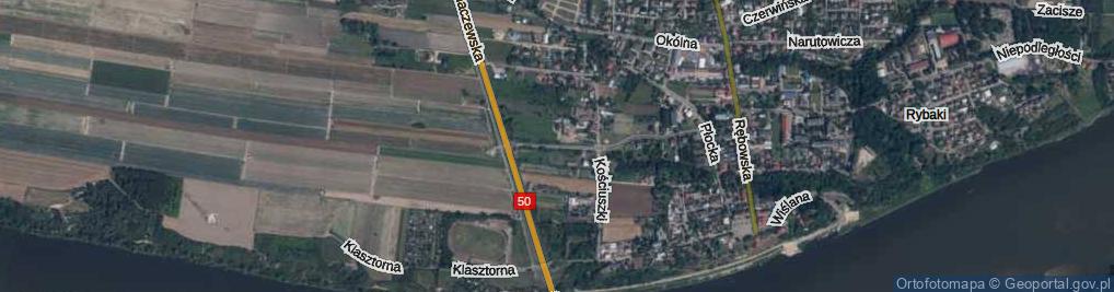 Zdjęcie satelitarne Dojazdowa ul.
