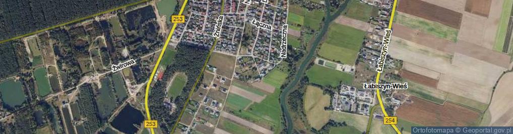 Zdjęcie satelitarne Dolna ul.