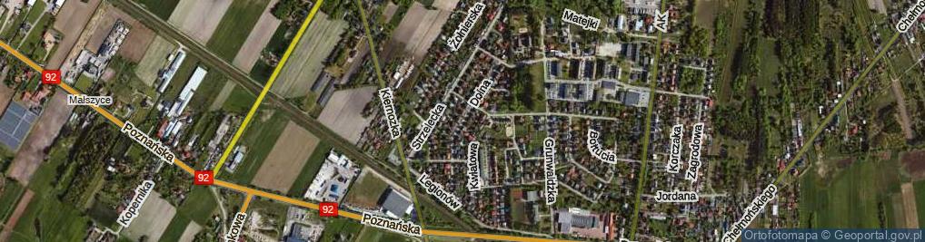 Zdjęcie satelitarne Dolna ul.
