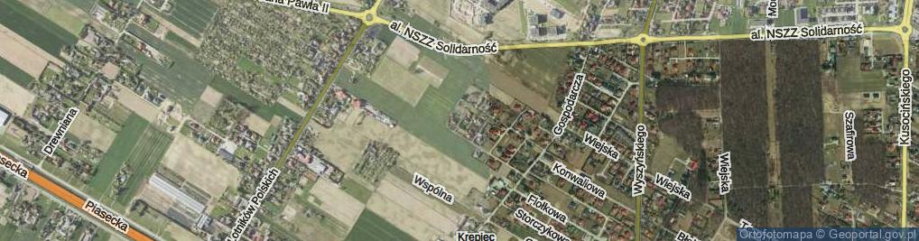 Zdjęcie satelitarne Dobra ul.