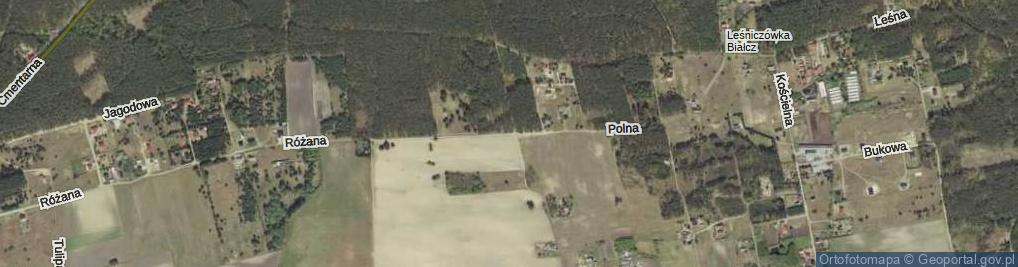 Zdjęcie satelitarne Droga Polna ul.