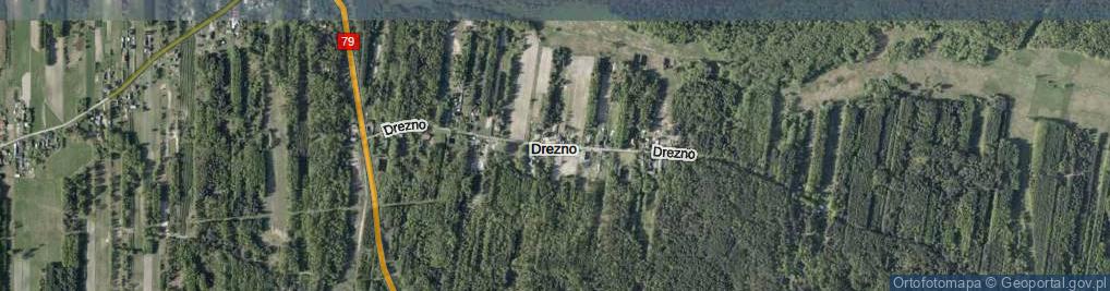 Zdjęcie satelitarne Drezno ul.