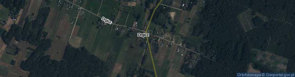Zdjęcie satelitarne Drgicz ul.