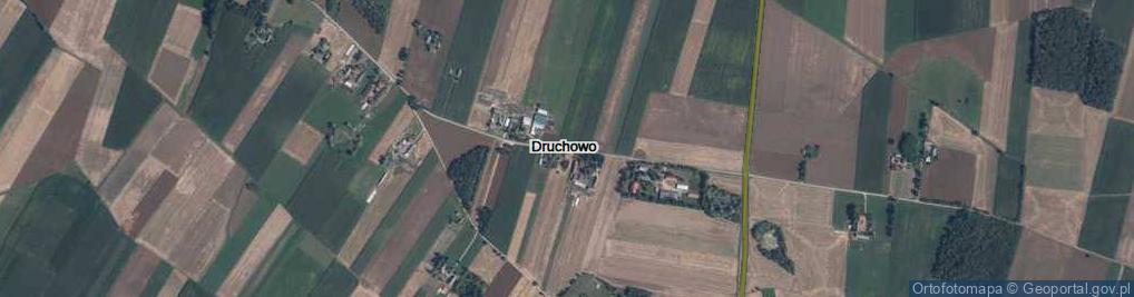 Zdjęcie satelitarne Druchowo ul.