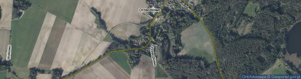 Zdjęcie satelitarne Drzeczkowo ul.