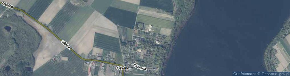 Zdjęcie satelitarne Droga Zielone Pole ul.