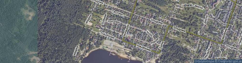 Zdjęcie satelitarne Druhny Zjawy ul.