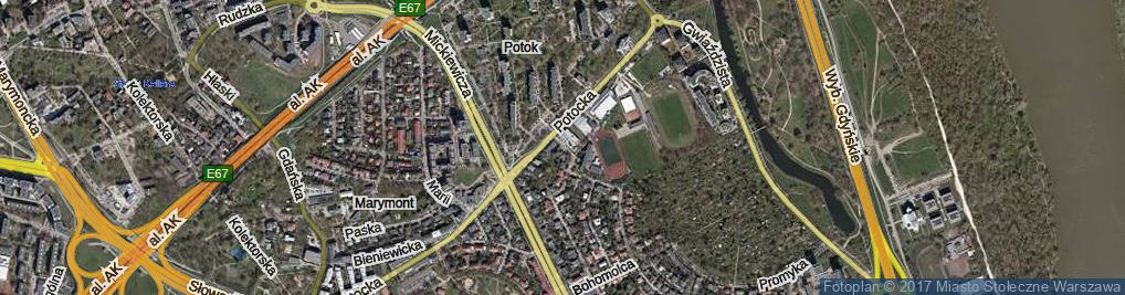 Zdjęcie satelitarne Drohicka ul.