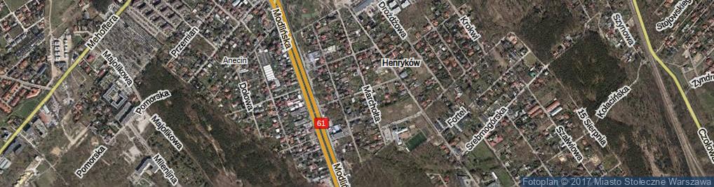 Zdjęcie satelitarne Drogowa ul.
