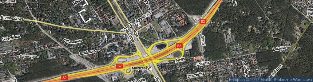 Zdjęcie satelitarne Drozdowa ul.