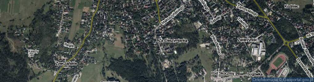 Zdjęcie satelitarne Droga do Białego ul.