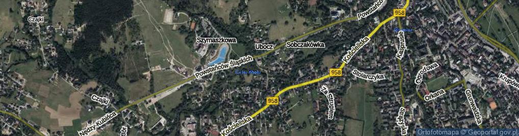Zdjęcie satelitarne Droga do Rojów ul.