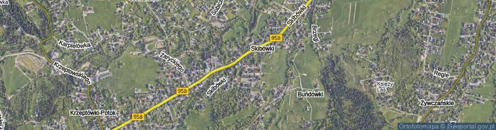 Zdjęcie satelitarne Droga do Walczaków ul.