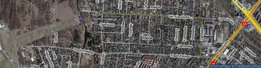 Zdjęcie satelitarne Drzymały Michała ul.