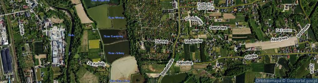 Zdjęcie satelitarne Dumna ul.