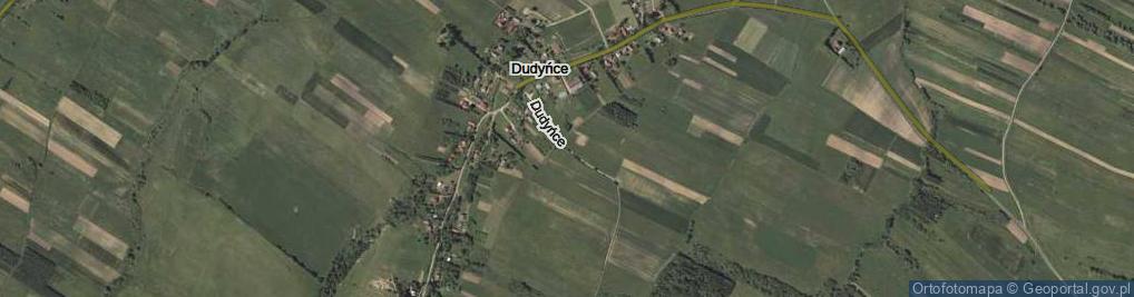 Zdjęcie satelitarne Dudyńce ul.