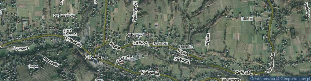 Zdjęcie satelitarne Dudy ul.