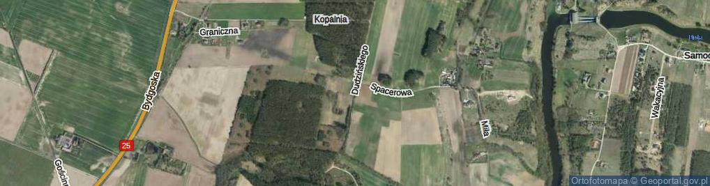Zdjęcie satelitarne Dudzińskiego ul.