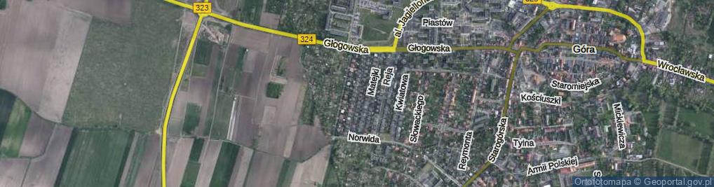 Zdjęcie satelitarne Dunikowskiego Ksawerego ul.